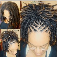 Dreads Short Hair, Locs Natural, Short Dreadlocks Styles, Dreads Styles For Women, Beautiful Dreadlocks, Short Locs Hairstyles, Dreadlock Styles, Dreads Styles, Loc Journey