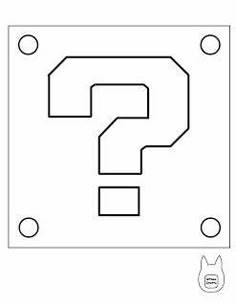 a black and white question sign with the letter q in it's center, which is