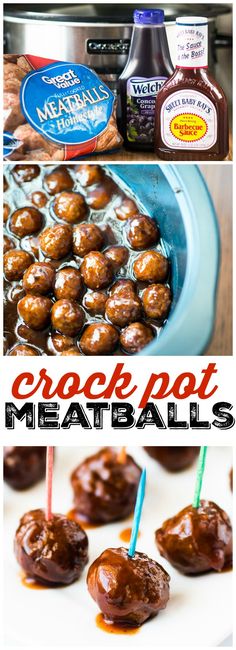 crock pot meatballs with ketchup and mayonnaise in the background