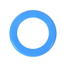 a blue ring on a white background