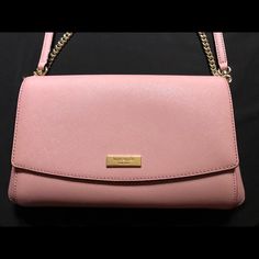 Brand New Condition, Carried Once But Already Have One So Similar I Don’t Need 2 Of Them. No Stains, Perfect Condition. Strap Measures Approx 46” Long. Chain Strap Also. Everyday Pink Kate Spade Shoulder Bag, Kate Spade Pink Everyday Shoulder Bag, Kate Spade Pink Pouch Bag, Kate Spade Pink Bag For On-the-go, Kate Spade Pink Bags With Gold-tone Hardware, Bags Kate Spade, Kate Spade Bags, Kate Spade Bag, Crossbody Purse