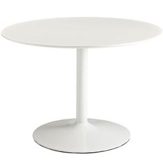 an image of a white table on a white background with no people around it or in the photo