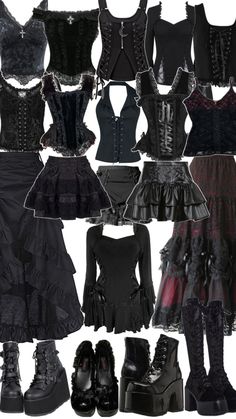 Mine|No reposting Goth Styles Types Of, Goth Outfits Romantic, Gothic Girl Outfits, Vamp Goth Outfit, Vamp Style Outfits, Alt Prom, Goth Elegant, Vampire Style, Gothic Academia