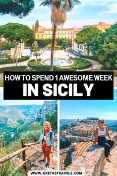 How To Spend 1 Awesome Week In Sicily One Week In Sicily, Sicily Italy Photography, Sicily Vacation, Italian Islands, Sicily Trip, Travel Sicily