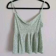 Questions? Leave A Comment Below! Cute V-neck Tank Top For Spring, Cute Sleeveless Green Top, Cute Spring Camisole, Cute Tops With Spaghetti Straps For Day Out, Cute Spaghetti Strap Tops For Day Out, Cute Spaghetti Straps Tops For Day Out, Cute Green Sleeveless Top, Cute Cami Top For Spring, Cute Cotton Camisole For Spring