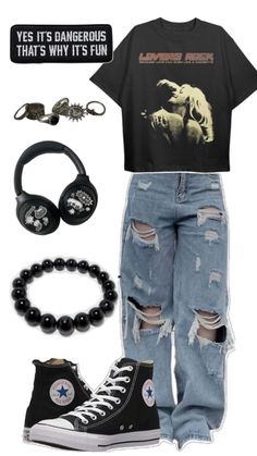 Outfit Inspo Casual, 90s Fashion Outfits, Mood Board Fashion, Swaggy Outfits, Really Cute Outfits, Casual Style Outfits, Preppy Outfits, Dream Clothes, Grunge Outfits