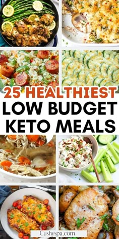 The keto diet for beginners doesn’t have to be expensive. Discover cheap and easy meals that fit seamlessly into your keto meal plan. Simplify your approach to keto with these affordable keto recipes designed to support your dietary goals. Keto Meals On A Budget, Fingerfood Baby, Meals On A Budget, Keto Dinners, Keto Meal Prep, Keto Recipes Dinner, Keto Food, Keto Meals, Low Carb Meals Easy