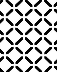 an abstract black and white pattern with intersecting lines in the center, on a white background