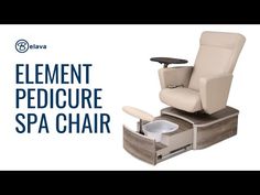 Pedicure Spa Chair in ultra-sleek design - Element Chair - YouTube Manicure Table, Foot Spa, Basic Nails, Salon Furniture, Complimentary Colors