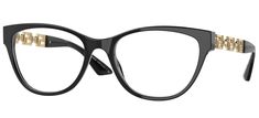 Versace Eyeglasses VE3292 GB1 54mm Black / Demo Lens STYLE: Phantos COLOR: Black UPC/EAN: 8056597343848 LENS: Demo MATERIAL: Plastic SIZE: Eye-54mm / Bridge-18mm / Temple-140mm GENDER: Women RX-ABLE: Yes MADE IN: Italy All Eye-wear comes complete with Original Manufacturers Case, Cloth, and Booklet/Authenticity card when applicable. *Please note case style and or color can vary. Details NyiWear has been selling online since 2006. We guarantee that all of our products are 100% authentic. All items sold by our company are brand new. We do not sell used items or store models. All products sold by us are direct from the manufacturer with original designer cases, documentation and packaging as provided by the manufacturer. Please feel free to contact us anytime for any questions you may have. F Womens Eyewear Frames, Prada Eyeglasses, Versace Eyewear, Versace Eyeglasses, Designer Eyeglass Frames, Oval Eyeglasses, Eyeglasses Frames For Women, Versace Glasses, Fashion Eyeglasses