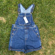 Rhythm Short Overalls! Brand New With Tags, Have Never Been Worn. They Don’t Fit Me Sadly. Short Overalls, Jean Overalls, Overall Shorts, Overalls, Color Blue, Women Jeans, Brand New, Tags, Blue