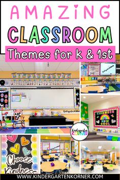 classroom themes for k and 1st grade