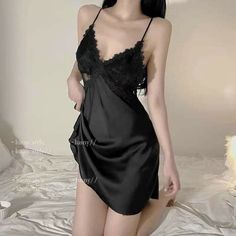 First Night Dress, Cute Night Outfits, Short Night Dress, Women Nightwear Dresses, Hot Dresses Tight, Sleepwear Fashion, Night Dress For Women, Seductive Clothes, Women Nightwear