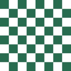 a green and white checkerboard pattern that looks like it is going to fall