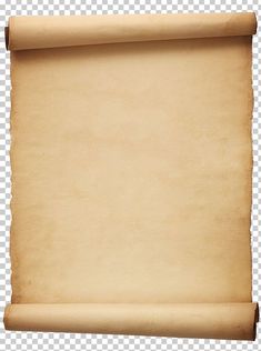 an old scroll paper with some writing on it png, clipartion transparent background