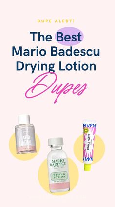 If you've never used a drying lotion, you have to give these Mario Badescu Drying Lotion dupes a try to get rid of pimples fast. mario badescu drying lotion dupes best mario badescu drying lotion dupe for pimples best drying lotion for pimples skincare dupes dupe for mario badescu drying lotion Get Rid Of Pimples Overnight, Rid Of Pimples Overnight, Get Rid Of Pimples, Rid Of Pimples