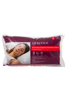 the heritage pillow is made from cotton and has been used as a pillow for sleeping