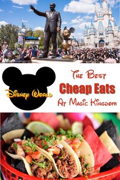 the best cheap eats at magic kingdom and mickey mouse's castle in disney world