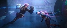 Vi Vs Jinx Arcane, Jinx And Vi, Arcane Characters, Strong Female Protagonist, Arcane Jinx, Elle Woods, Strong Female, Drama Movies