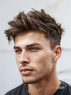 25 Sizzling Short Hairstyles for Men to Rock This Summer Male Nose, Haircut Fails, Hairstyles For Summer, Short Hairstyles For Men, Mens Summer Hairstyles, Crop Haircut, Rock Hairstyles, Men Hairstyle, Mens Haircuts