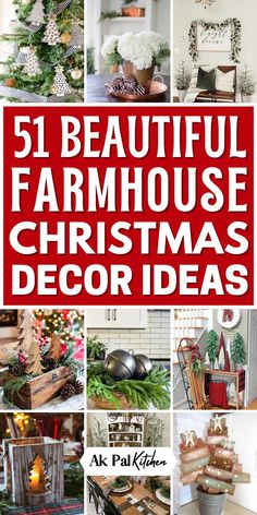 Farmhouse Christmas decor brings a cozy, rustic feel to your holiday season. Transform your home with DIY farmhouse Christmas decorations, from wooden Christmas signs to rustic Christmas ornaments. Add a vintage touch with country holiday decor or Christmas wreaths for front doors. Create a warm atmosphere with Christmas mantel decor and DIY Christmas centerpieces. These farmhouse holiday decorations are perfect for anyone looking to add a rustic, country style to their Christmas celebrations! Exterior Farmhouse Christmas Decor, Christmas Porches Farmhouse, Milk Can Decor Outdoor Christmas, Christmas Tub Ideas, Christmas Bucket Decoration, Rustic Christmas Decorations Farmhouse Master Bedrooms, Primitive Diy Christmas Decor, Christmas Rustic Decorations, Xmas Decorating Ideas House