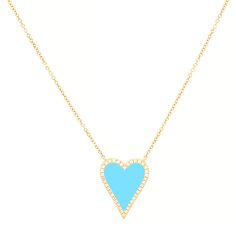 PRICES MAY VARY. 【DESIGN】:Blue heart pendant necklace is made of delicate crystal diamonds and gold paperclip chain necklace. It is 16 inches long and has an adjustable extension chain of 2 inches. It has 3 color options, which is perfect for women and girls . 【METERRIAL】: This turquoise heart necklace is made of high-quality brass and 18K gold plating, and is nickel-free, lead-free, and will not irritate your skin. The zircon is exquisitely shaped into a heart, and the necklace is smooth and sh Heart Shaped Blue Jewelry For Birthday, Blue Heart-shaped Necklace For Birthday, Blue Jewelry For Birthday And Valentine's Day, Heart-shaped Clavicle Chain Necklace For Birthdays, Heart-shaped Necklace With Adjustable Chain For Birthday, Cute Heart Necklaces, Heart Paperclip, Turquoise Heart Necklace, Paperclip Chain Necklace