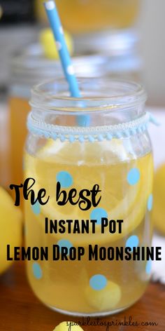 the best instant pot lemon drop moonhine