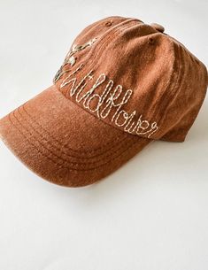 Adjustable Cotton Dad Hat With Embroidery, Adjustable Hats With Embroidered Text And Curved Bill, Adjustable Embroidered Hat, Embroidered Adjustable Hat, Embroidered Adjustable Baseball Cap With Curved Bill, Embroidered Dad Hat With Curved Brim, Adjustable Embroidered Baseball Cap With Curved Bill, Adjustable Embroidered Cotton Hat, Embroidered Cotton Trucker Hat With Curved Visor