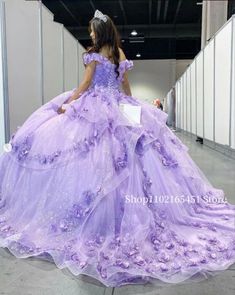 Light Purple Quince Dresses, Lilac Ball Gown, Lilac Quinceanera, Wedding Red Carpet, Vestido Charro