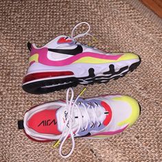 Women’s Size 7. Worn 2 Times. Very Clean, Practically Brand New. No Box. Nike Air Heights, Volleyball Sneakers, Womens Nike Air Max 270, Nike Air Max 270 React, Womens Basketball Shoes, Nike Metcon, Nike Lunar, Nike Air Zoom Pegasus, Nike Id