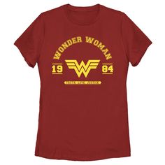 We have been hooked by Wonder Woman’s Lasso of Truth and we cannot tell a lie! We're here to tell you that these officially licensed Wonder Woman 1984 styles are tubular! Show off a fun 1980s vibe and awesome superhero styles with these Wonder Woman tees, tanks, and more. Size: xl. Color: red. Gender: female. Age Group: adult. Pattern: Movie Logo. Material: Cotton. Wonder Woman Tshirt, Lasso Of Truth, Wonder Woman 1984, Woman Tshirt, Wonder Woman Movie, Superhero Fashion, Graphic Top, Slim Fit Shorts, Logo Graphic