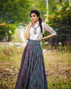 Priya Mani, Yellow Skirt Outfits, Indo Western Outfits, Western Outfits Men, Samantha Pics, Shirt And Skirt, Kurta Neck Design, Yellow Skirt