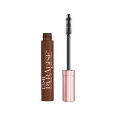 Take your lashes to paradise with instant, breathtaking volume & length in just one coat. Now in shade Latte Brown – universal, rich brown mascara. Soft wavy bristle brush with 200+ bristles catches every lash, allows buildable volume and gives dense, fuller-looking lashes. Silky smooth formula glides on evenly and easily to deliver a full lash fringe that's feathery soft with no flaking, no smudging, and no clumping. Blend of caring oils condition lashes. Women surveyed in a consumer test for Lash Paradise Washable Mascara agreed- 83 percent saw intense and volumized lashes Not Applicable Place brush at base of lashes and gently sweep up to tip. Removes easily with soap and water. To safeguard L’Oreal Purity, reserve this product for your personal use. Treat the applicator with the hygien Mascara Target, Lash Paradise Mascara, Loreal Mascara, Paradise Mascara, Target Makeup, Full Fringe, Voluminous Mascara, Lash Paradise, Maybelline Lash Sensational