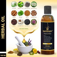 HerbHair addresses a wide variety of internal imbalances thanks to its unique formulation; over 100 rare herbs are used in making HerbHair with zero chemicals. It helps to strengthen hair, control dandruff, nourishes the hair follicles and scalp, promotes healthy hair growth. #HerbHair #HairGrowth #NaturalHair #HairCare #LongHair #HairStyles #HairProducts #BlackHair #NaturalHairCare #HairLossSolution #HealthyHair #NaturalHairStyles Ayurveda Hair Care, Food Brand Logos, Ayurveda Hair, Herbal Hair Oil, Organic Hair Oil, Longhair Hairstyles, Longer Hair Growth, Natural Hair Growth Oil, Oil For Hair Growth