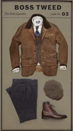 Mens Field Jacket, Hunting Jacket, Mens Casual Dress Outfits, Ralph Lauren Mens, Mens Fashion Casual Outfits, Sharp Dressed Man