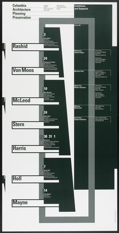 a black and white poster with different types of lines