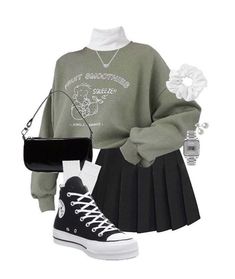 Cute Skirt Outfits, Outfit Layout, Trendy Outfits For Teens, Easy Trendy Outfits, Cute Everyday Outfits, Really Cute Outfits, Kpop Outfits, Teen Fashion Outfits