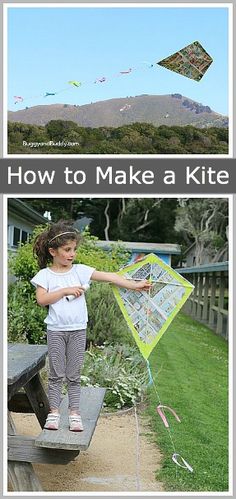 Great family or classroom learning activity! (How to Make a Kite)~ buggyandbuddy.com Making A Kite, Make A Kite, Kite Buggy, Diy Kite, Crafts Spring, Kite Making, Basic Physics, Water Tables, Stem Steam