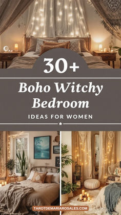 Witchy decor bedroom, bedroom sanctuary ideas, boho witchy bedroom, witchy bedroom, mystical decor, witchy room, modern mystic, bedroom sanctuary, sanctuary bedroom Bohemian Witch Decor, Bedroom Sanctuary Ideas Zen, Witchy Esthetician Room, Witchy Bathroom Aesthetic, Bohemian Witch Aesthetic, Boho Witchy Decor, Morracan Room Ideas, Moon Bedroom Ideas, Tiny Boho Bedroom