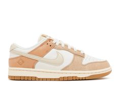 White, Guava Ice, Amber Brown, and Sanddrift colorway on low-top dunks for women. Dunks For Women, Wmns Dunk Low, Summer Collection Men, High Air Force 1, Jordan Shop, Yeezy Outfit, Jordan 4’s, Low Dunks, Jordan Yeezy