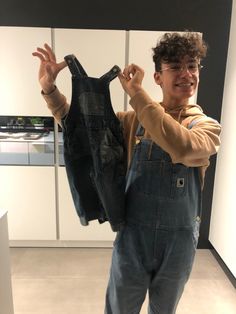 Denim Overalls, Pants, Trousers