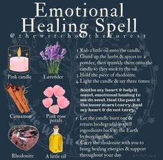 Healing Spell, Wicca Recipes, Hoodoo Spells, Grimoire Book, Healing Spells