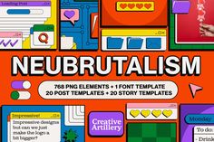 the cover of neubrudtalismm, an interactive video game for kids