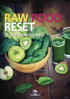 Raw Cleanse, Food Reset, Raw Lifestyle, Reset Cleanse, Food Cleanse, Raw Eating, Raw Food Cleanse, Veggie Diet