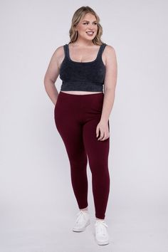 Introducing our Plus Premium Cotton Full Length Leggings, the ultimate blend of comfort and style for every body. Crafted from high-quality premium cotton, these leggings offer a soft and breathable feel, ensuring all-day comfort. The full-length design provides versatile styling options, perfect for any occasion. Measurement from a Small:Inseam: 26.5"Model is wearing a 1XModel SpecsHeight: 5'8"Bust: 40G Waist: 38.5"Hips: 49"*Color May Vary Slightly Due To Monitor Resolution Style: Casual Print / Pattern: Solid Silhouette: Legging Fit: Fitted Embellishment: NA Neck Line: NA Sleeve: NA Length: Long Closure: Elastic Waist Lining: No Made In: IMPORTEDFabric Contents: *Dk H Grey, H Grey, Charcoal Fabric Contents: 60% Cotton 35% Polyester 5% Spandex95% Cotton 5% Spandex Stretch fabric Non-sheer Elastic Waist Leggings, Green Wig, Blue Wig, Grey Wig, Legging Fits, Ombre Wigs, Raw Hair, Brown Wig, Short Bob Wigs