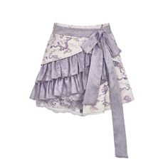 Get trendy with [Blood Supply] Dragon Wisteria Lolita Fashion Shorts - Skirt available at Peiliee Shop. Grab yours for $45 today! Ruffle Wrap Skirt, Ruffle Pattern, Dragon Pattern, Corset Lingerie, Crop Top Sweater, Daily Dress, Pleated Mini Skirt, Trending Dresses, Lolita Fashion