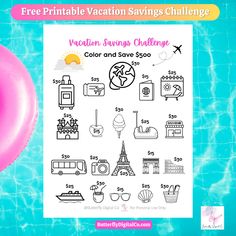 the vacation savings challenge is here to help you get ready for summer and save money