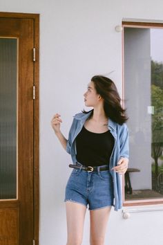 Korean Summer Outfits, Korean Summer, Korean Casual Outfits, Korean Fashion Dress, Quick Outfits, Korean Girl Fashion, Easy Trendy Outfits