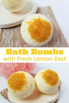 Fresh Lemon Zest Bath Bombs-How To Make Bath Bombs!  #BathBombs #HomemadeBathBombs Bath Bomb Ingredients, Diy Hanging Shelves, Diy Wall Shelves, Wine Bottle Diy Crafts, Mason Jar Crafts Diy, Wine Bottle Diy, Floating Shelves Diy, Mason Jar Lighting, Wine Bottle Crafts