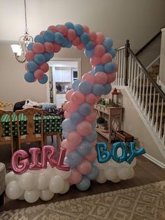 Baby Christmas Photos, Balloons Decorations, Gender Reveal Balloons, Gender Party, Shower Themes, Baby 2, Baby Christmas, Reveal Ideas